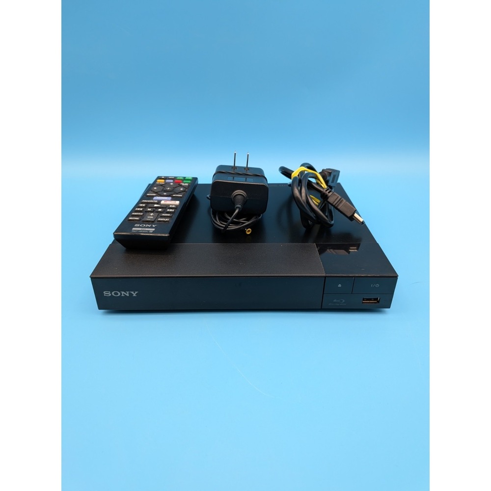 Sony Blu-Ray Player Model BDP-S1500 with Remote & AC Adapter, HDMI *Tested